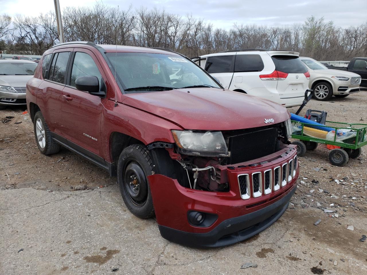 Photo 9 from auction – 2014 JEEP COMPASS SP with VIN 1C4NJCBA2ED576604
