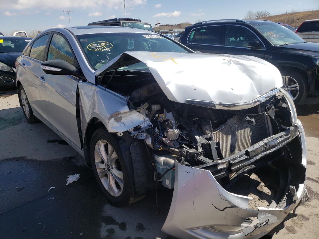 HYUNDAI SONATA SE 2013 with VIN 5NPEC4AC3DH684161 - Photo from auction