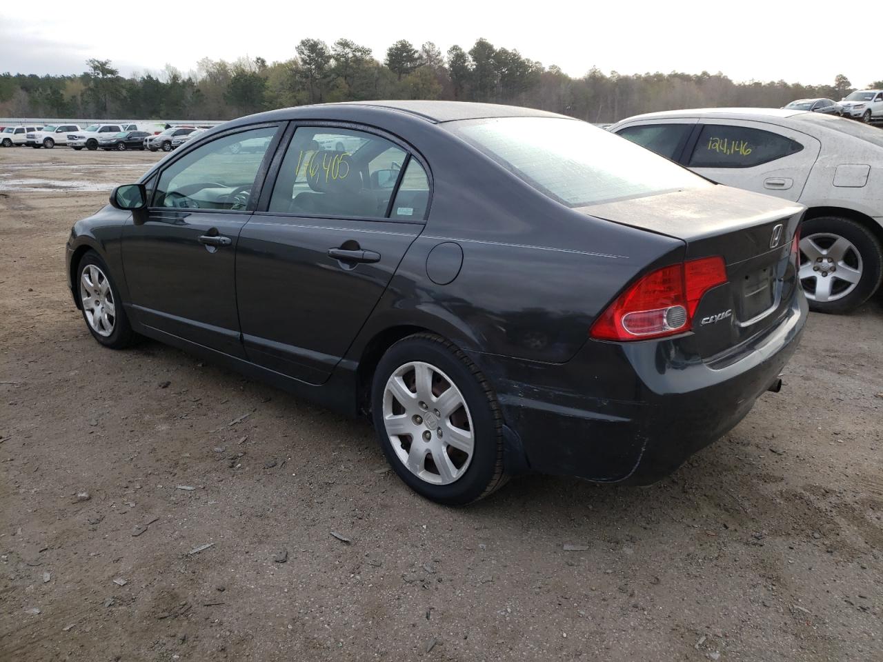Photo 3 from auction – 2008 HONDA CIVIC LX with VIN 2HGFA16588H350940