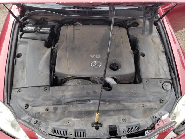 Photo 7 from auction – 2009 LEXUS IS 250 with VIN JTHBK262092087762