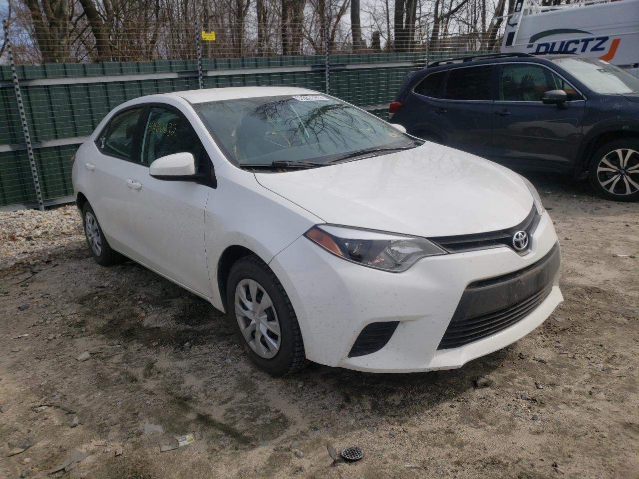 TOYOTA COROLLA 2015 with VIN 2T1BURHEXFC371392 - Photo from auction