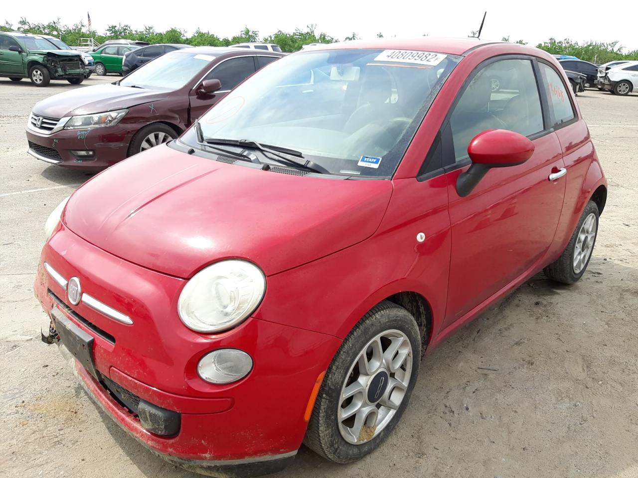 Photo 2 from auction – 2013 FIAT 500 POP with VIN 3C3CFFAR0DT543406