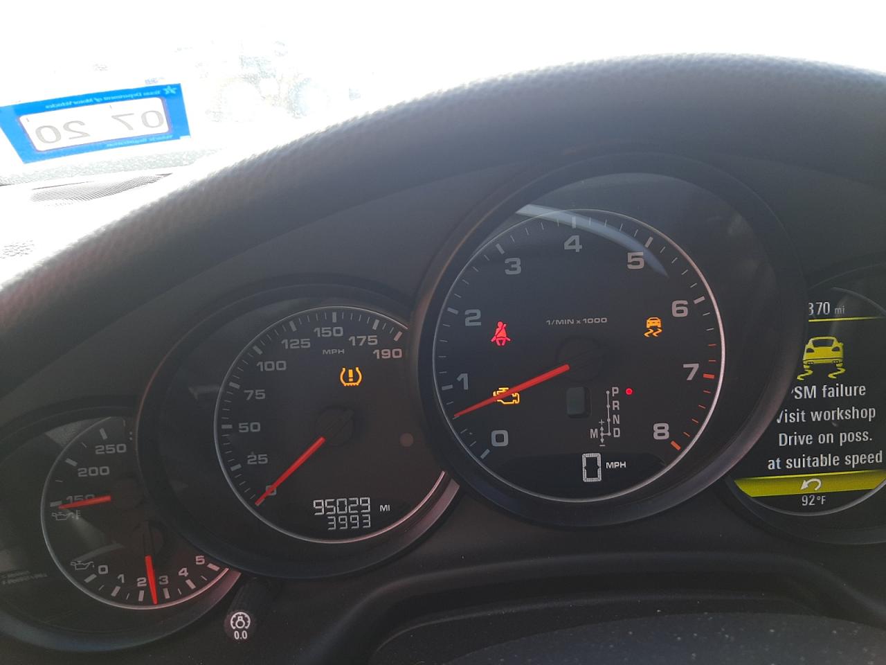 Photo 8 from auction – 2015 PORSCHE PANAMERA 2 with VIN WP0AA2A79FL000062