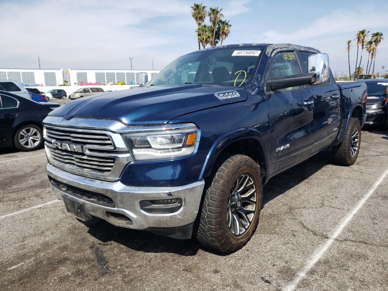 Photo 2 from auction – 2019 RAM 1500 LARAM with VIN 1C6SRFJT1KN532980