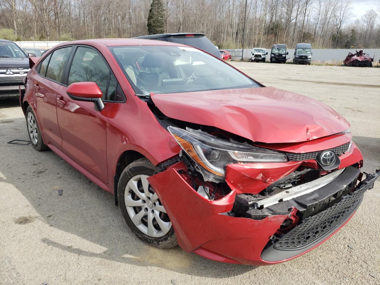 Photo 1 from auction – 2020 TOYOTA COROLLA LE with VIN JTDEPRAE7LJ017862
