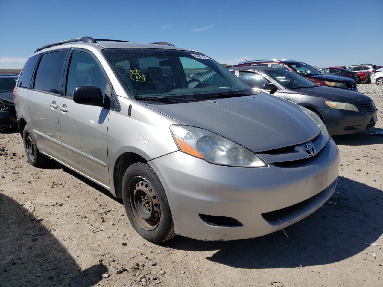 TOYOTA SIENNA CE 2008 with VIN 5TDZK23C38S194079 - Photo from auction