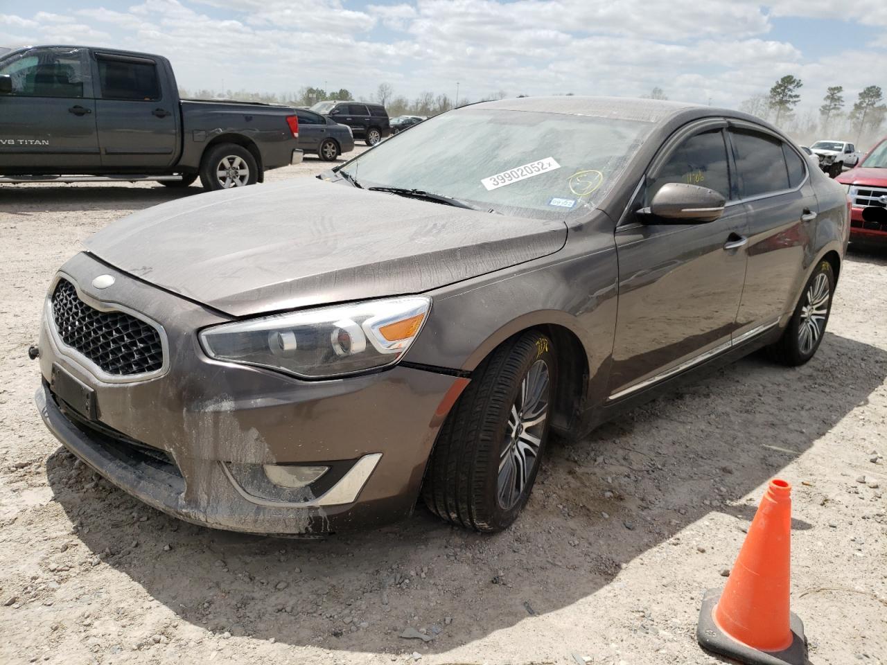 Photo 2 from auction – 2014 KIA CADENZA PR with VIN KNALN4D74E5144896