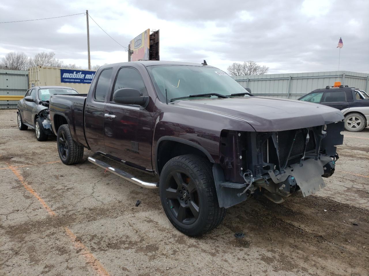CHEVROLET SILVERADO 2008 with VIN 2GCEC19CX81319325 - Photo from auction