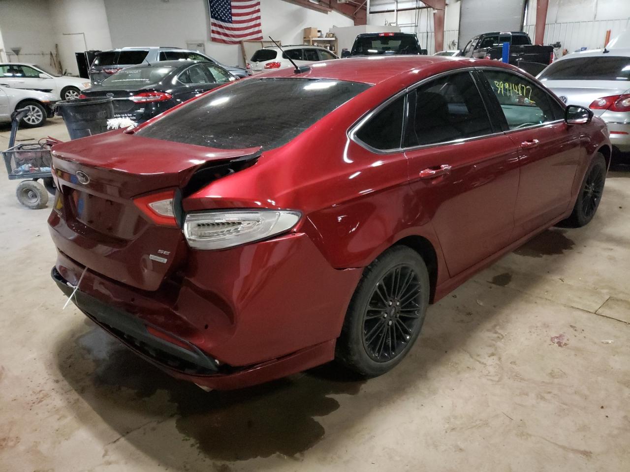 Photo 4 from auction – 2014 FORD FUSION SE with VIN 3FA6P0HD2ER365130