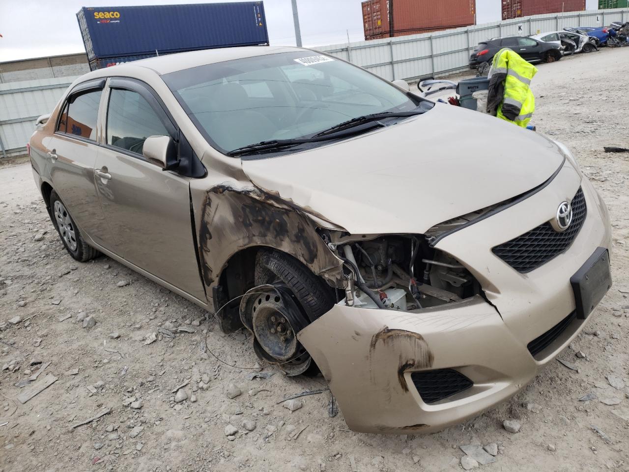 TOYOTA COROLLA BA 2010 with VIN 2T1BU4EEXAC432420 - Photo from auction
