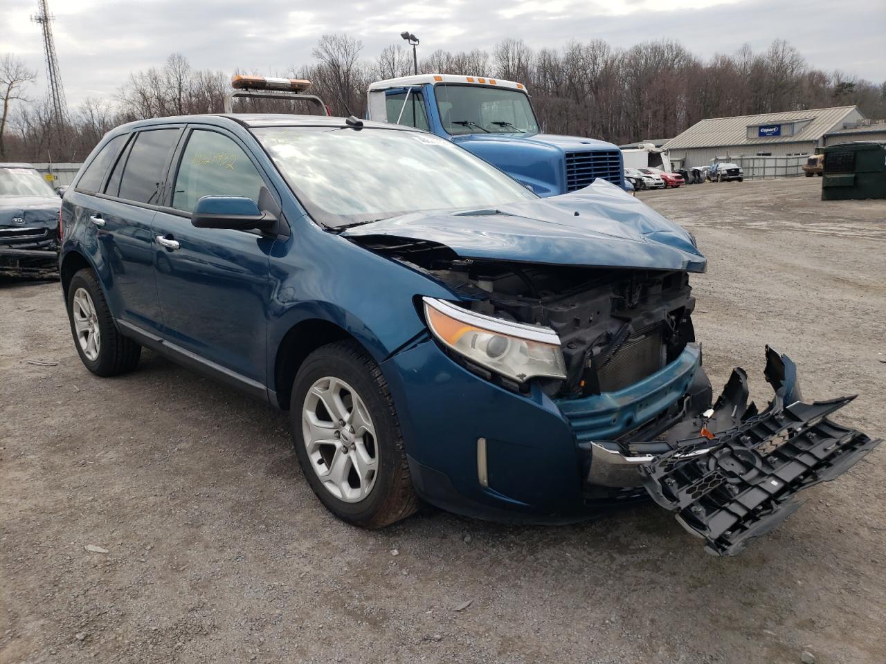 FORD EDGE SEL 2011 with VIN 2FMDK3JCXBBB49843 - Photo from auction