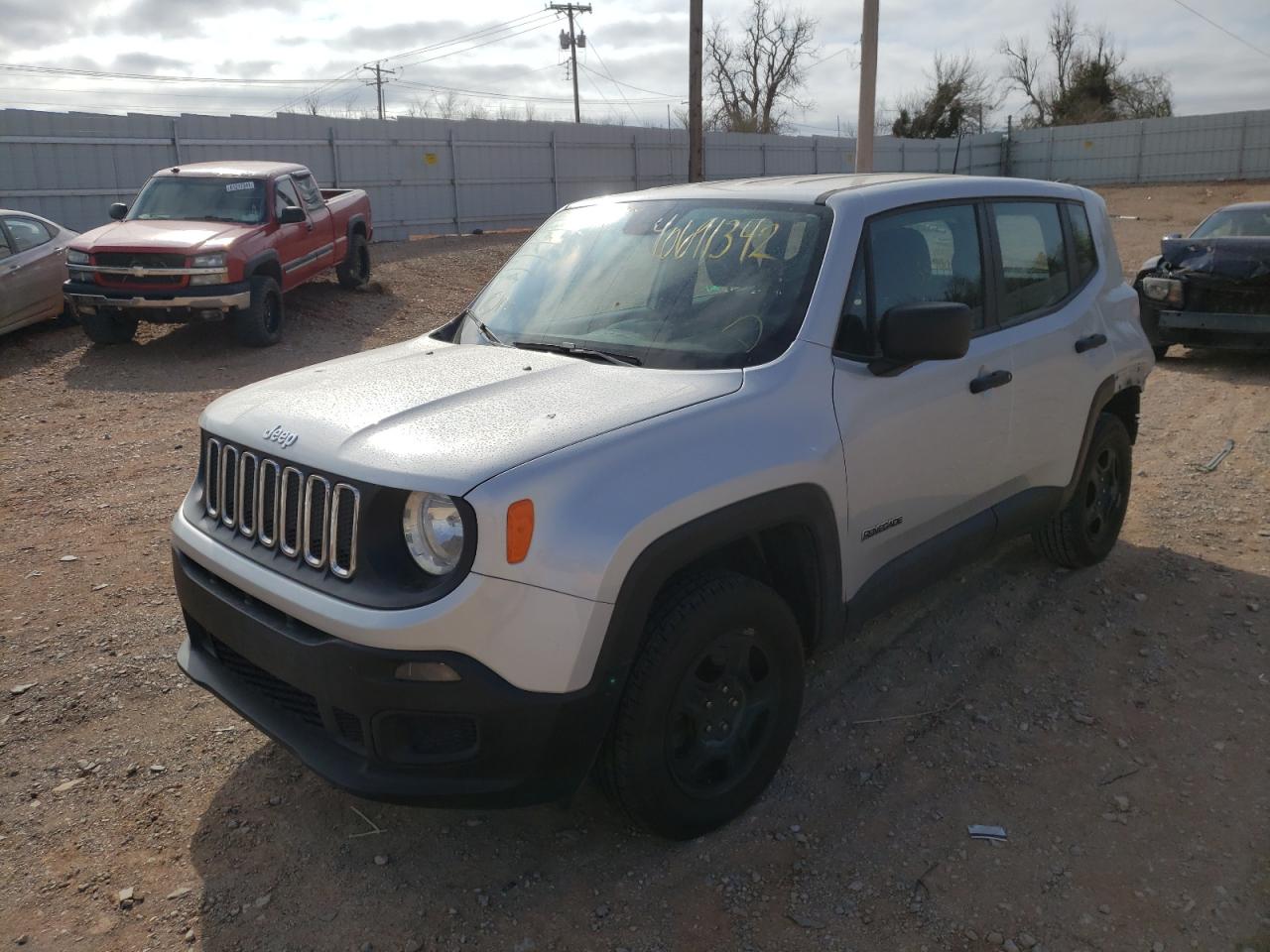 Photo 2 from auction – 2018 JEEP RENEGADE S with VIN ZACCJBAB6JPH85366