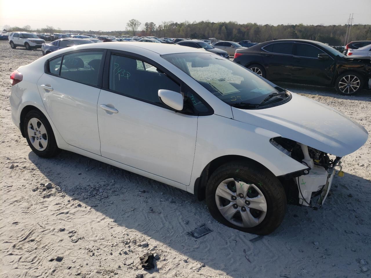 KIA FORTE LX 2017 with VIN 3KPFK4A73HE110356 - Photo from auction