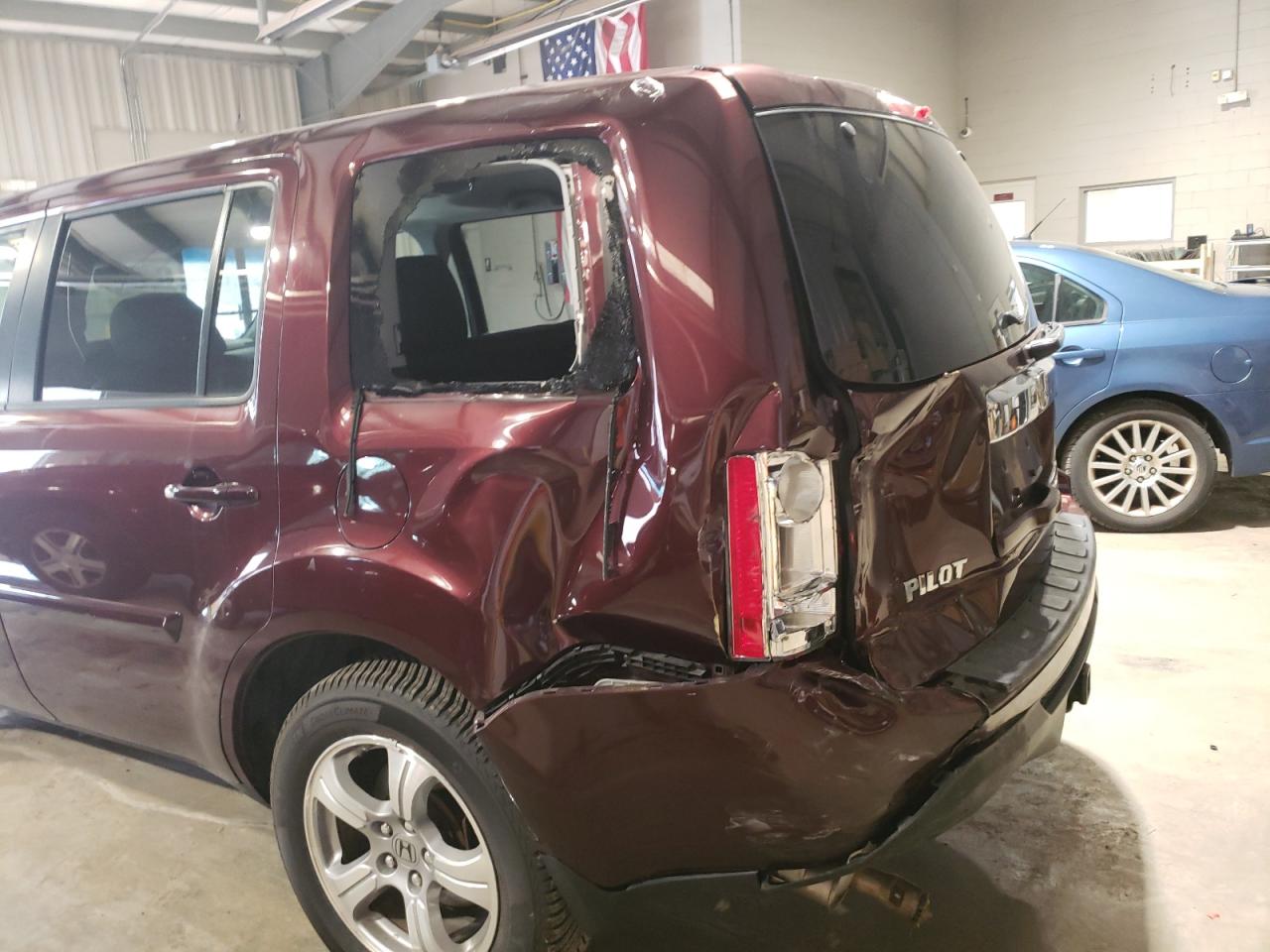 Photo 9 from auction – 2013 HONDA PILOT EXL with VIN 5FNYF4H50DB083316