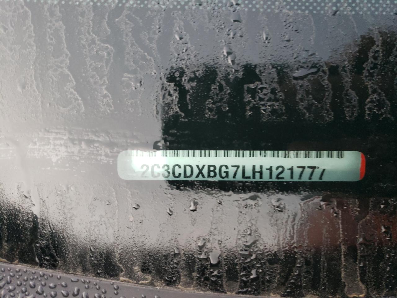 Photo 10 from auction – 2020 DODGE CHARGER SX with VIN 2C3CDXBG7LH121777