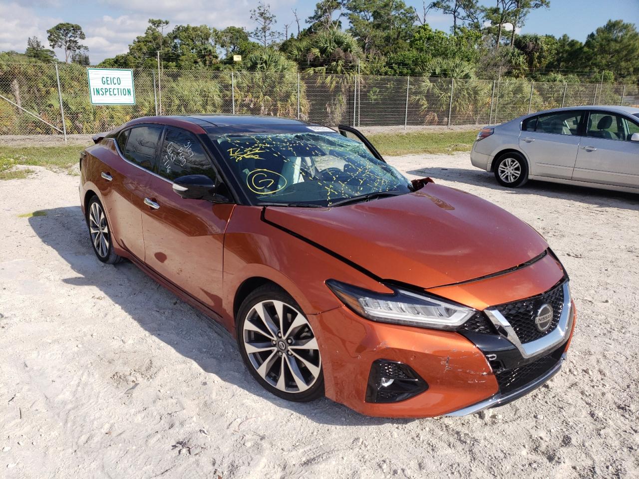 NISSAN MAXIMA PLA 2021 with VIN 1N4AA6FVXMC503388 - Photo from auction