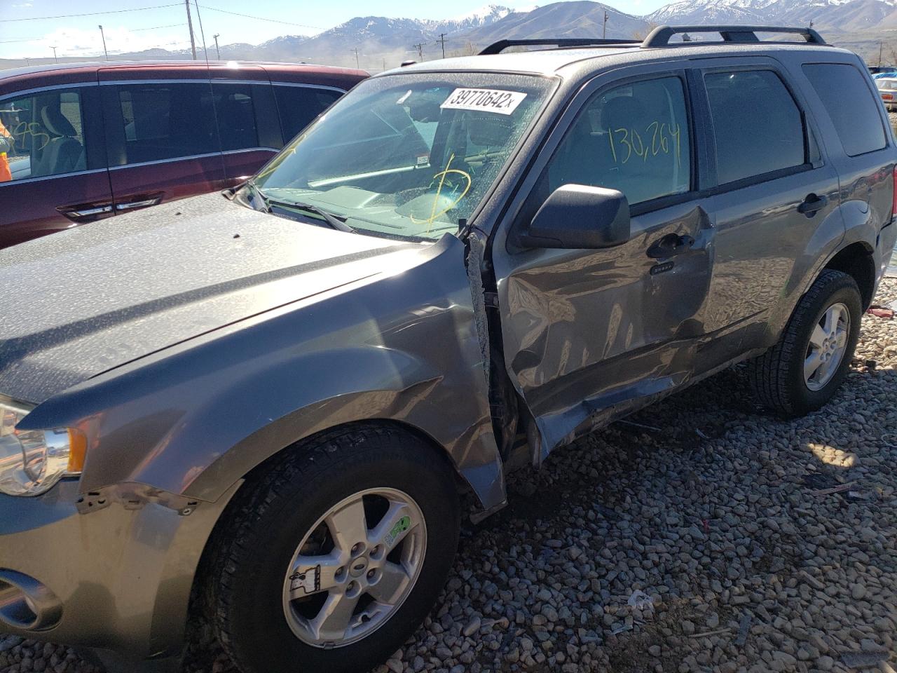 Photo 9 from auction – 2012 FORD ESCAPE XLT with VIN 1FMCU0D72CKA07190