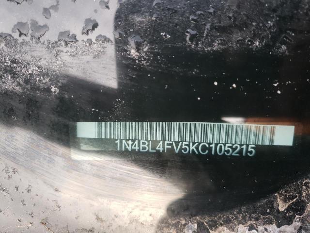 Photo 10 from auction – 2019 NISSAN ALTIMA PLA with VIN 1N4BL4FV5KC105215