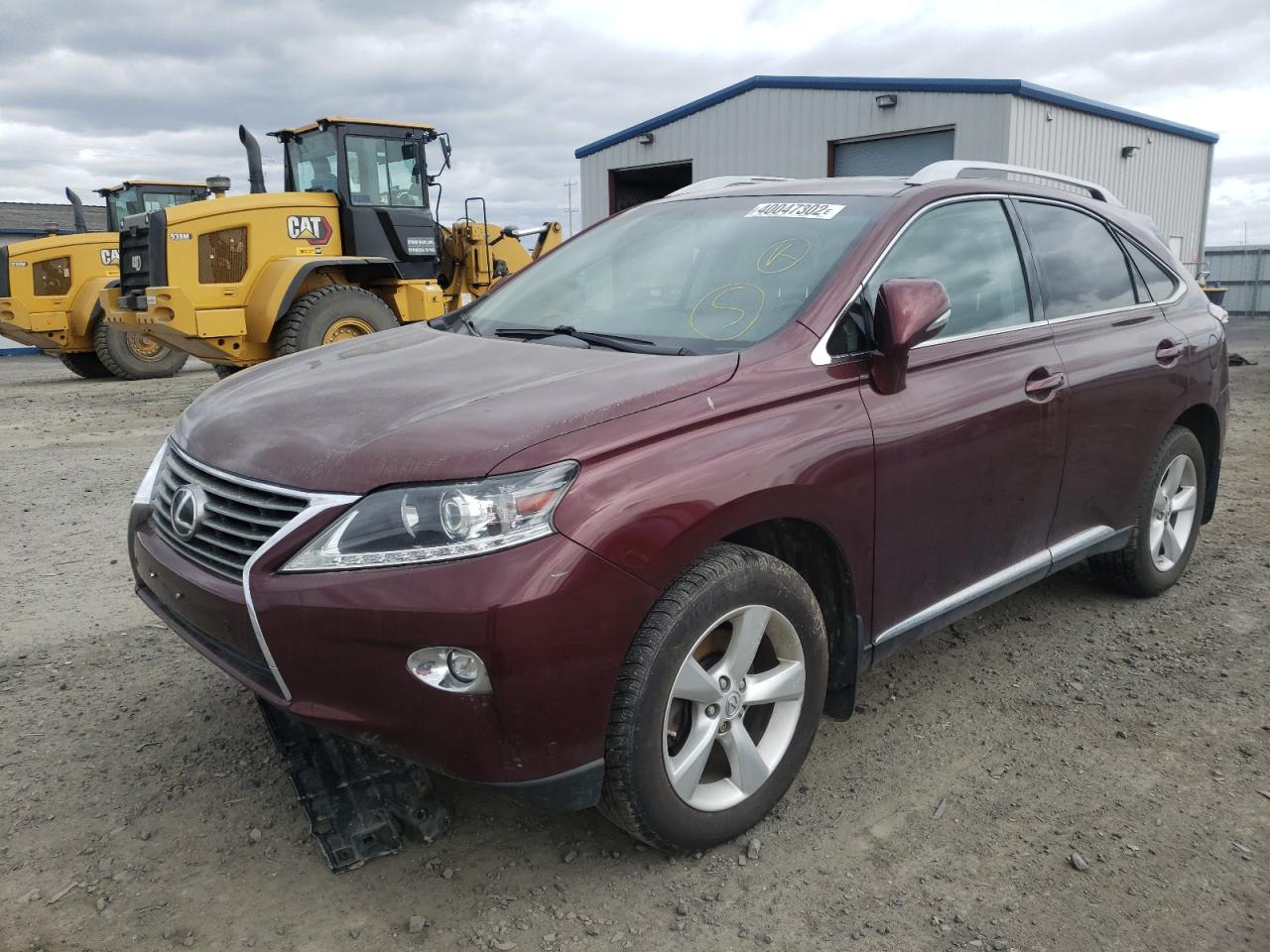 Photo 2 from auction – 2015 LEXUS RX 350 BAS with VIN JTJBK1BA1F2480249