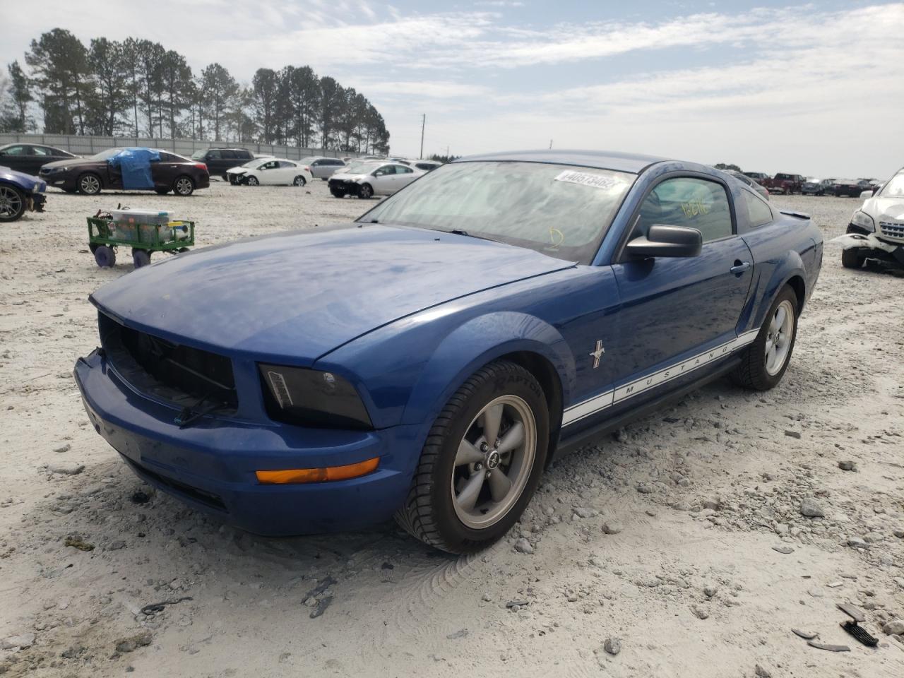 Photo 2 from auction – 2007 FORD MUSTANG with VIN 1ZVFT80N575227366
