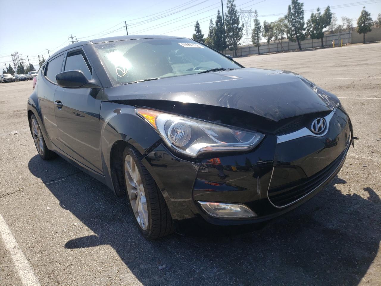 HYUNDAI VELOSTER 2013 with VIN KMHTC6ADXDU108225 - Photo from auction