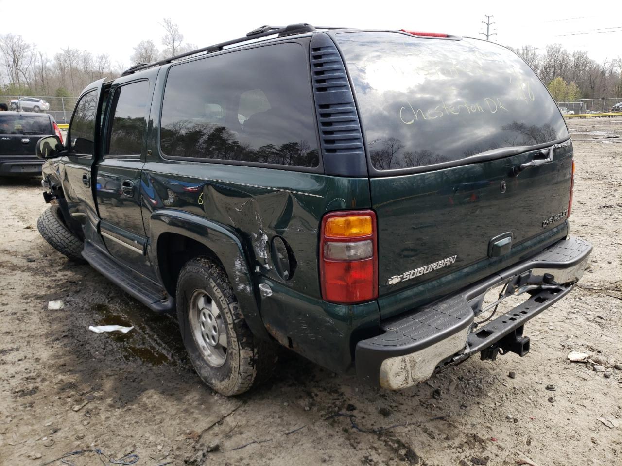 Photo 3 from auction – 2002 CHEVROLET SUBURBAN K with VIN 3GNFK16Z62G362145
