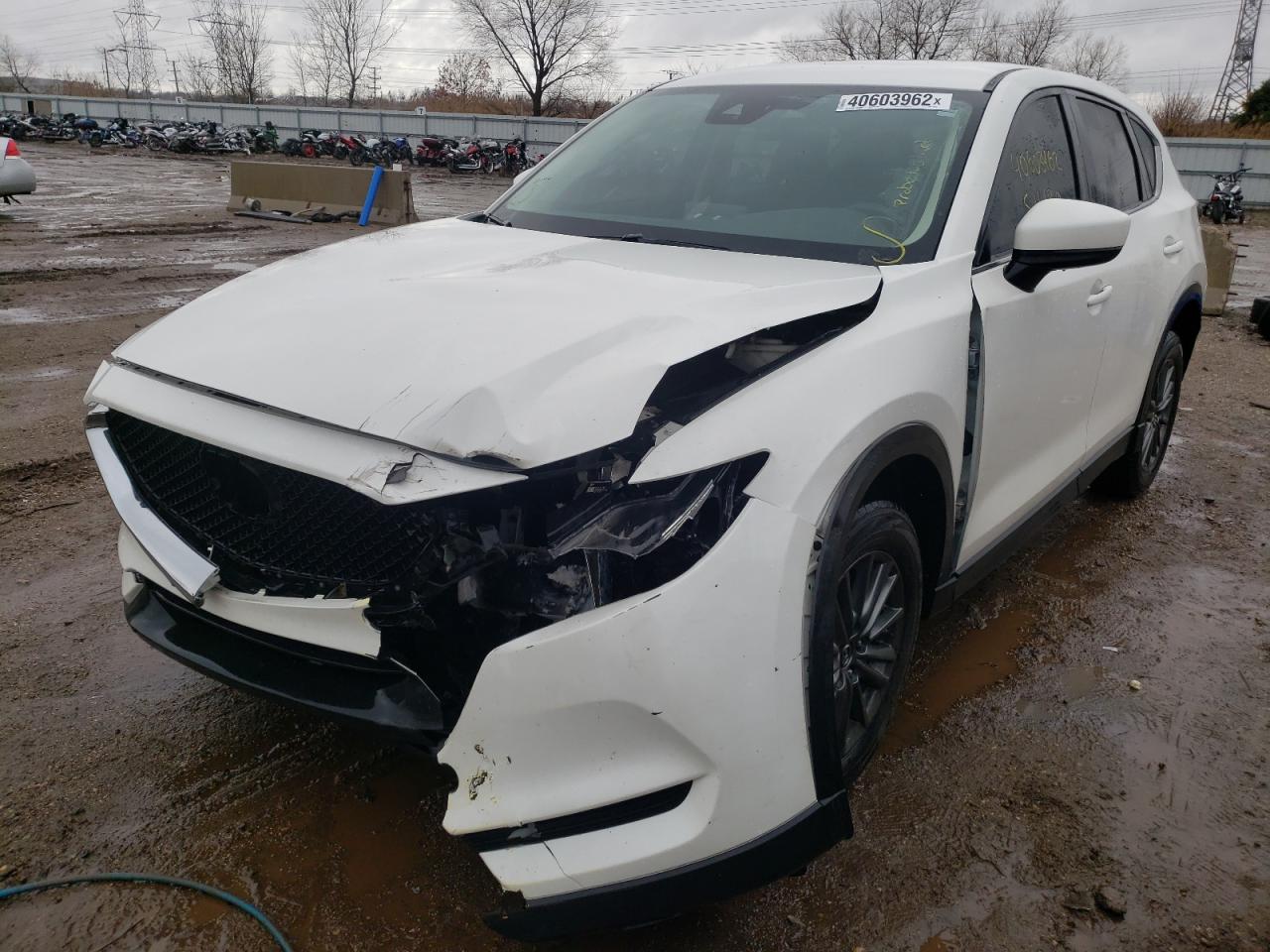 Photo 2 from auction – 2018 MAZDA CX-5 SPORT with VIN JM3KFBBM9J0457692