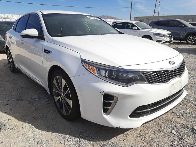 KIA OPTIMA SX 2016 with VIN 5XXGW4L28GG020796 - Photo from auction
