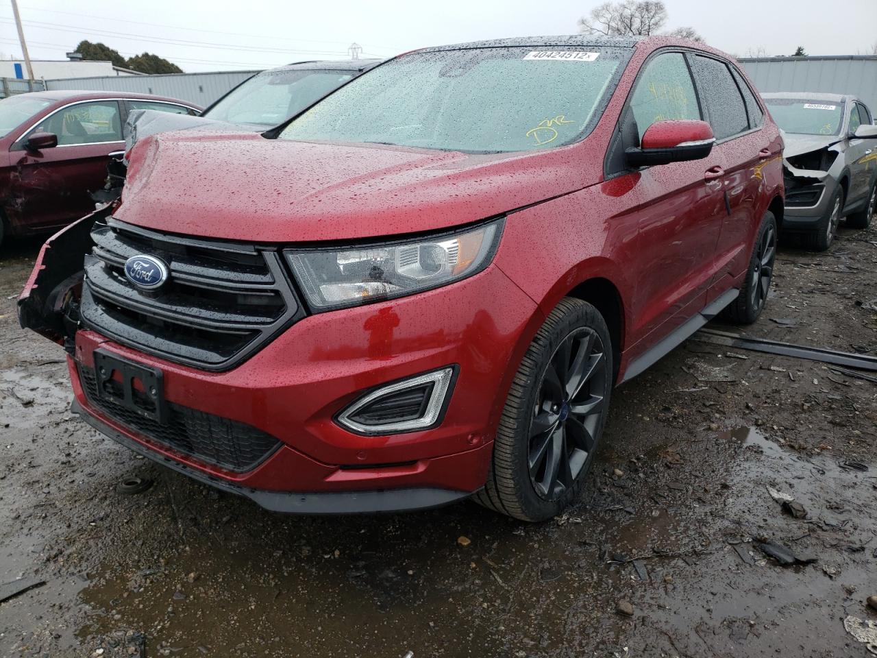 Photo 2 from auction – 2015 FORD EDGE SPORT with VIN 2FMTK4AP8FBB76453