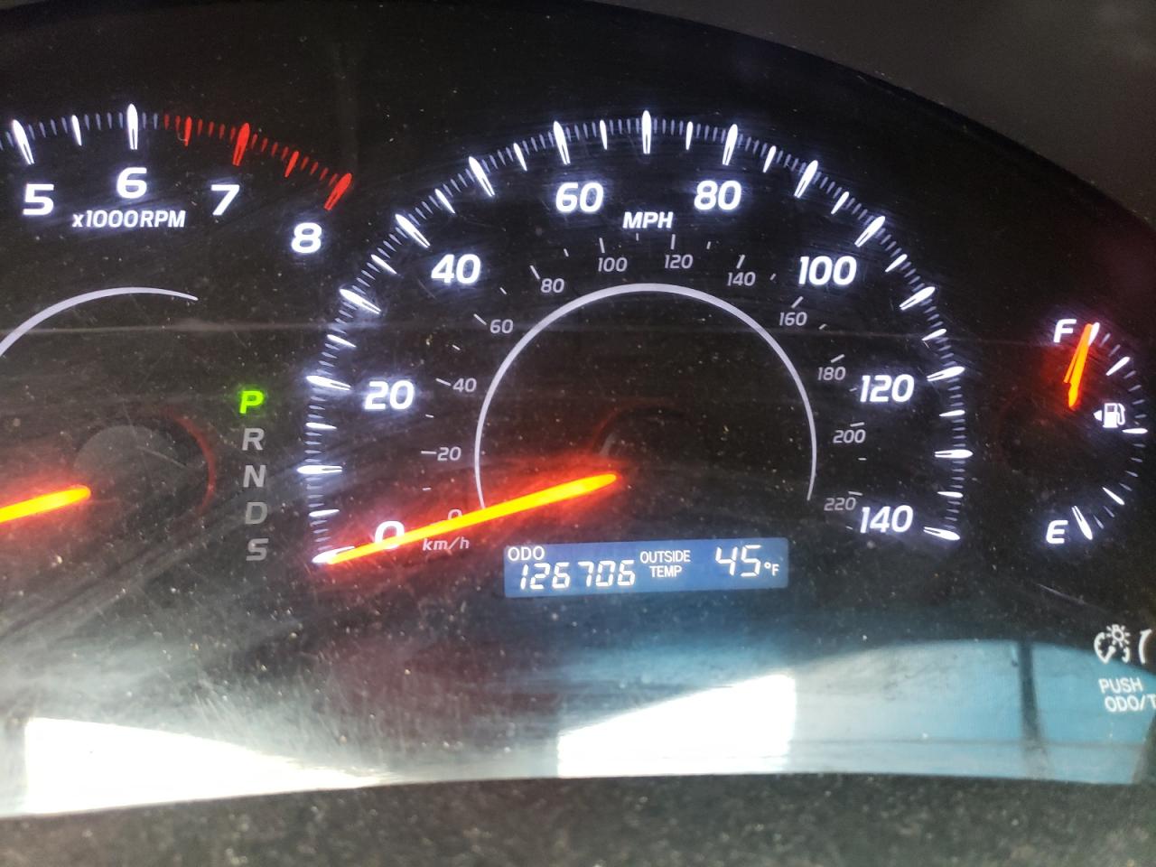 Photo 8 from auction – 2010 TOYOTA CAMRY BASE with VIN 4T4BF3EK7AR071212