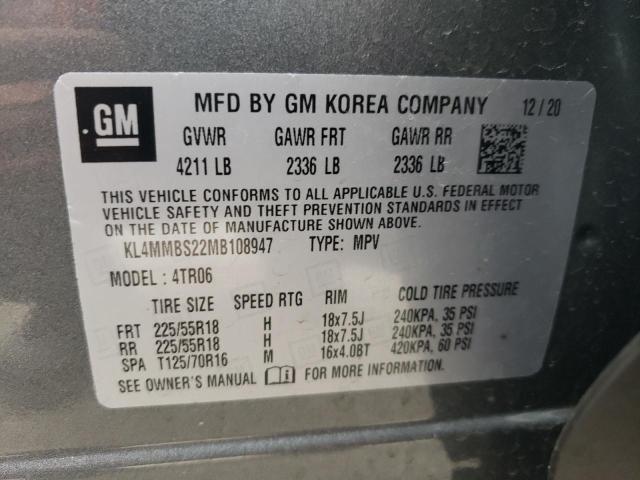 Photo 10 from auction – 2021 BUICK ENCORE GX with VIN KL4MMBS22MB108947