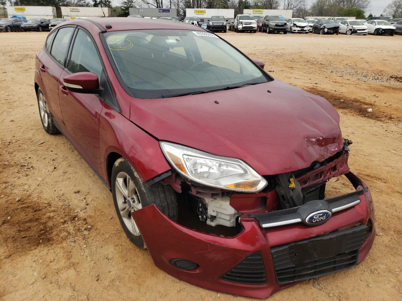 FORD FOCUS SE 2013 with VIN 1FADP3K21DL360661 - Photo from auction
