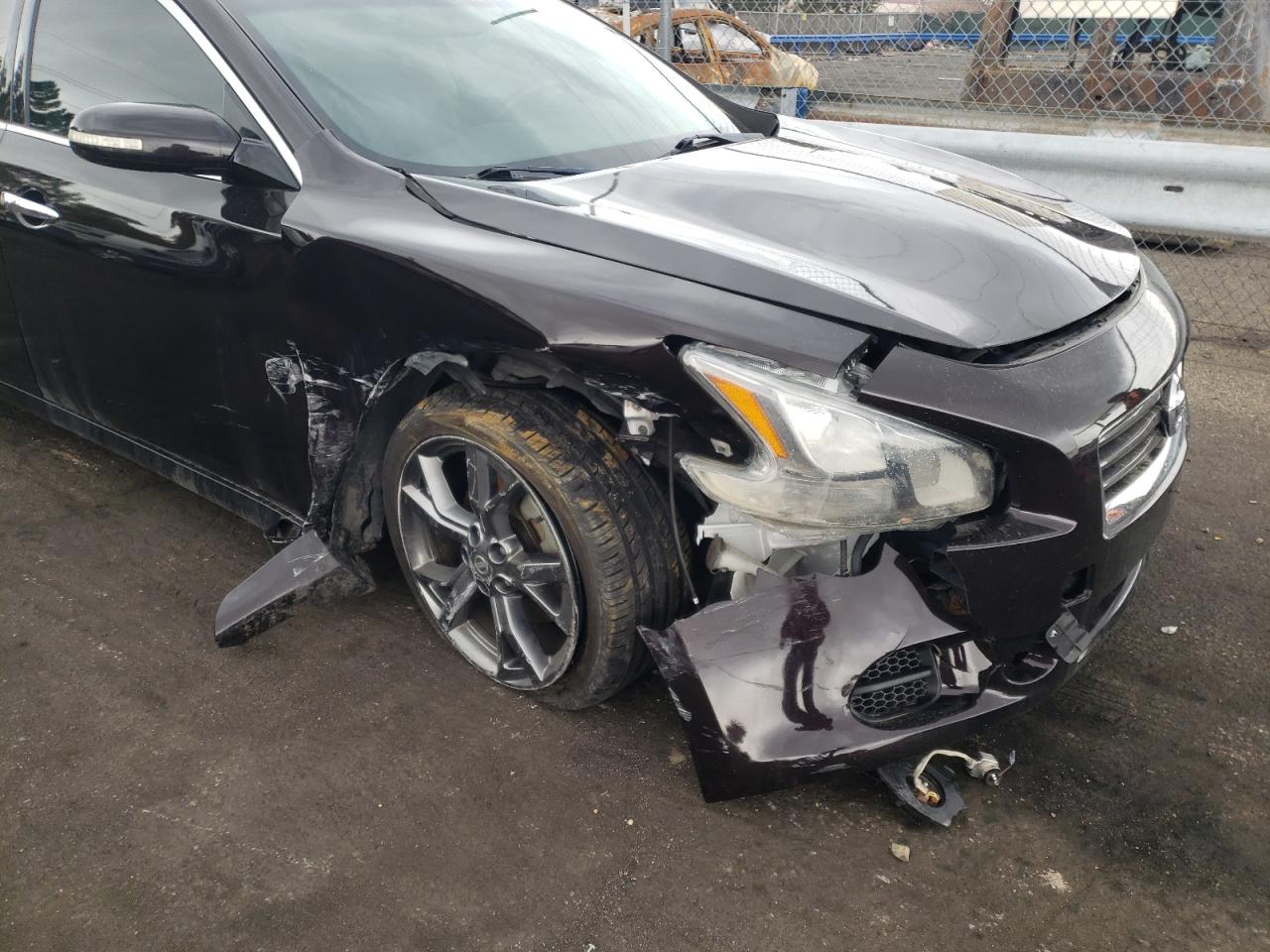Photo 9 from auction – 2013 NISSAN MAXIMA S with VIN 1N4AA5AP9DC817018