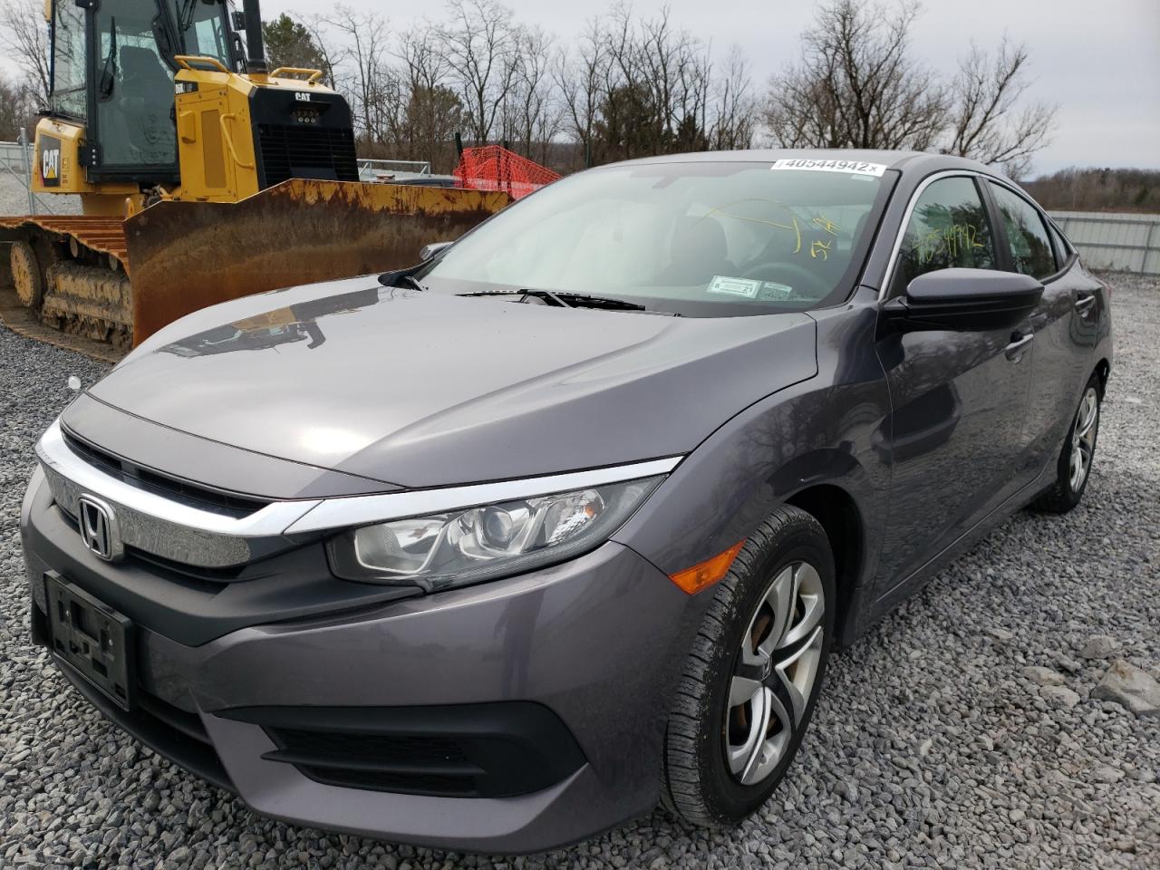 Photo 2 from auction – 2016 HONDA CIVIC LX with VIN 19XFC2F57GE206501