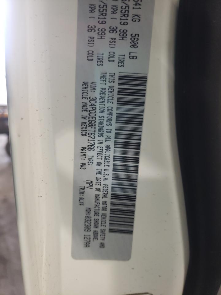 Photo 10 from auction – 2015 DODGE JOURNEY R/ with VIN 3C4PDDEG8FT671766