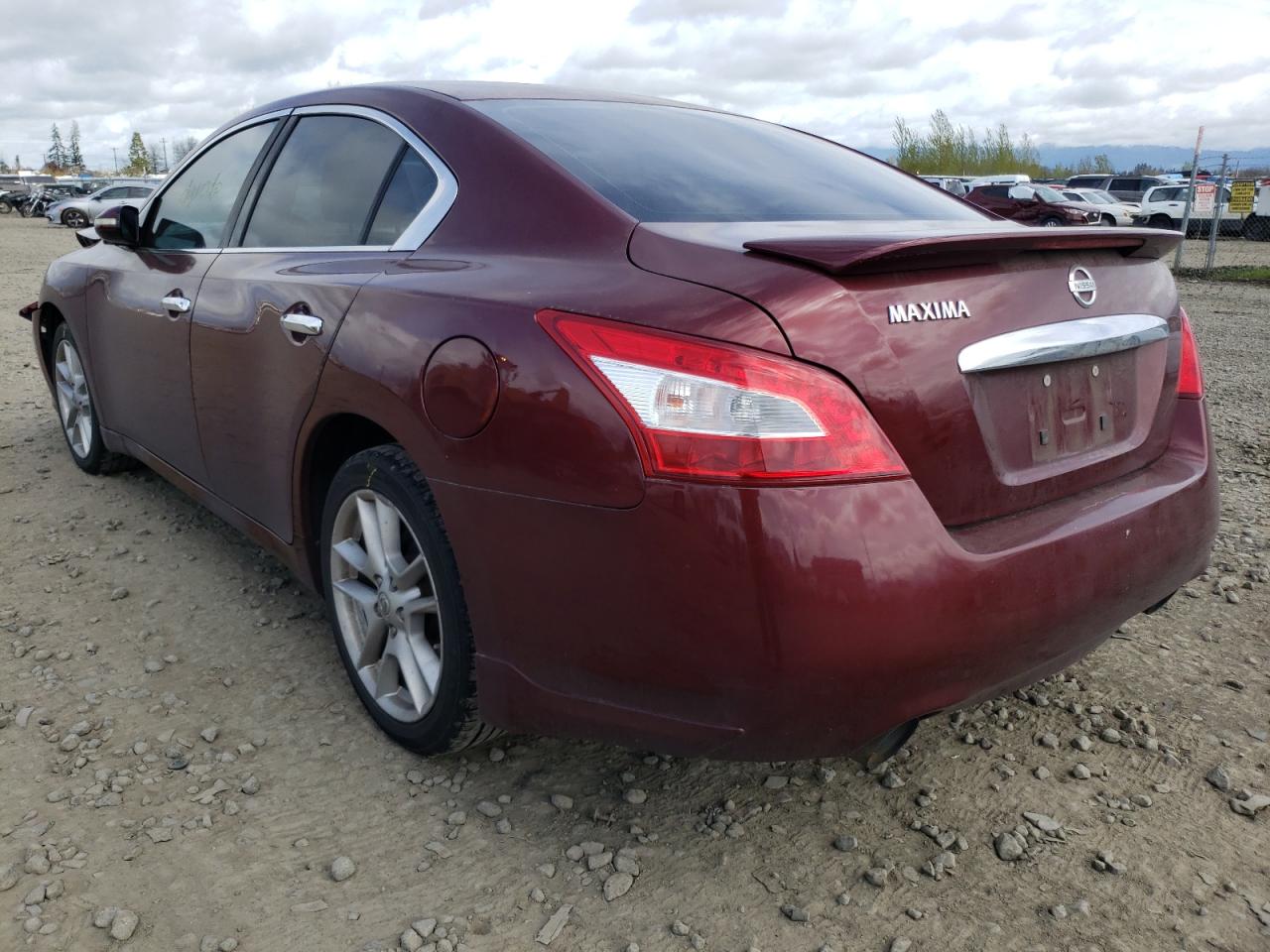 Photo 3 from auction – 2009 NISSAN MAXIMA S with VIN 1N4AA51E99C807319