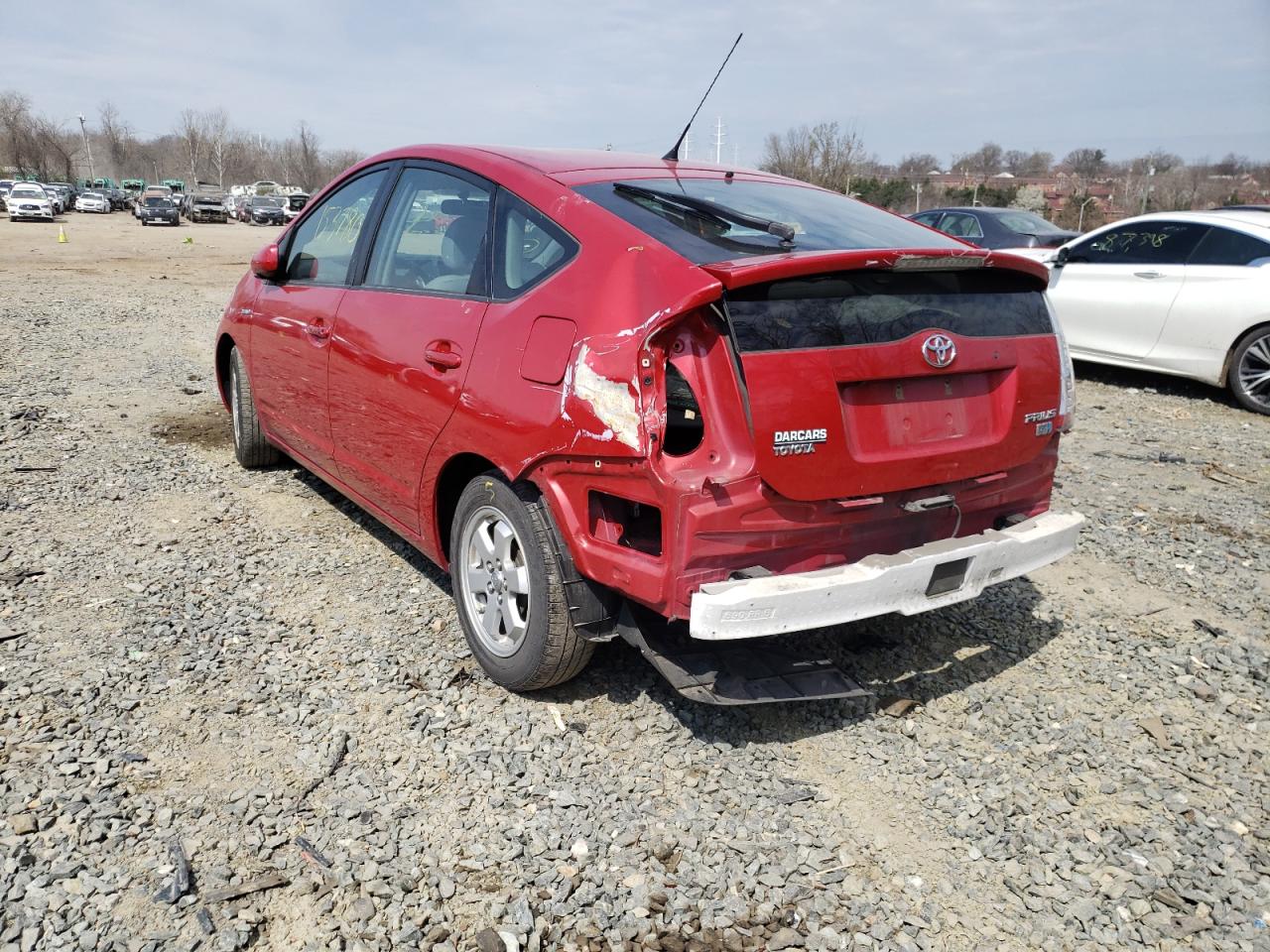 Photo 3 from auction – 2007 TOYOTA PRIUS with VIN JTDKB20U477664515