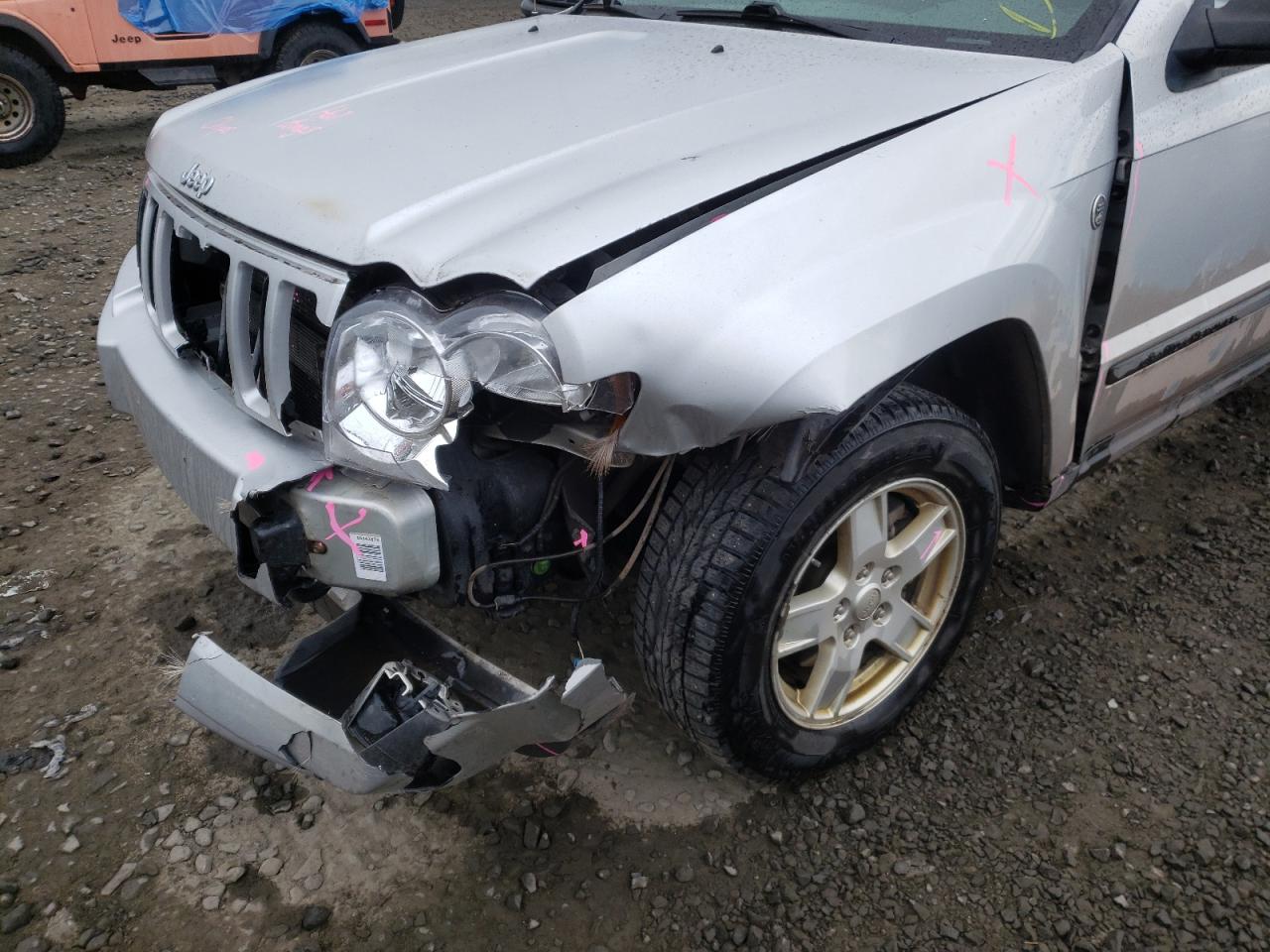 Photo 9 from auction – 2007 JEEP GRAND CHER with VIN 1J8HR48P97C644745