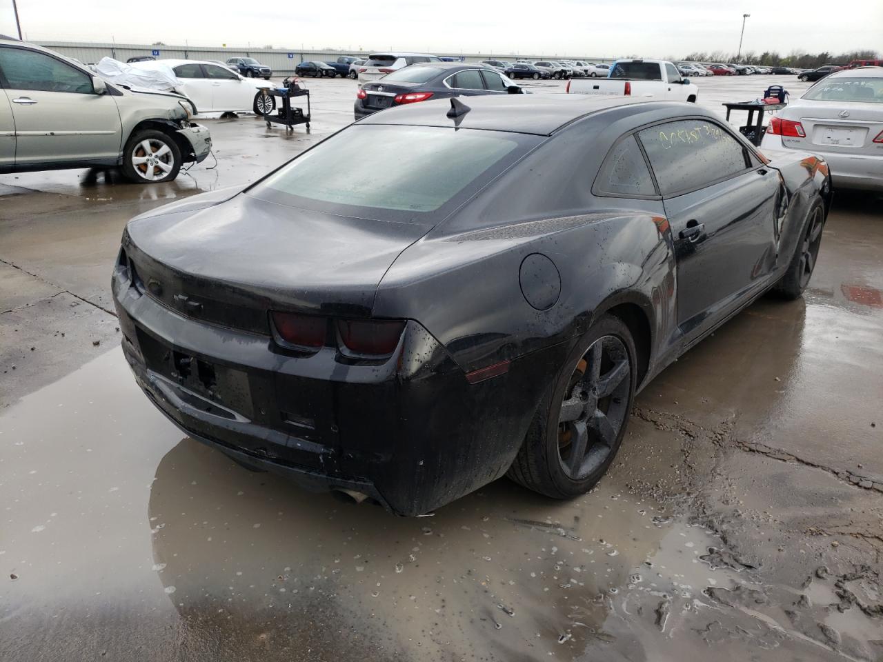Photo 4 from auction – 2011 CHEVROLET CAMARO LT with VIN 2G1FB1ED2B9153325