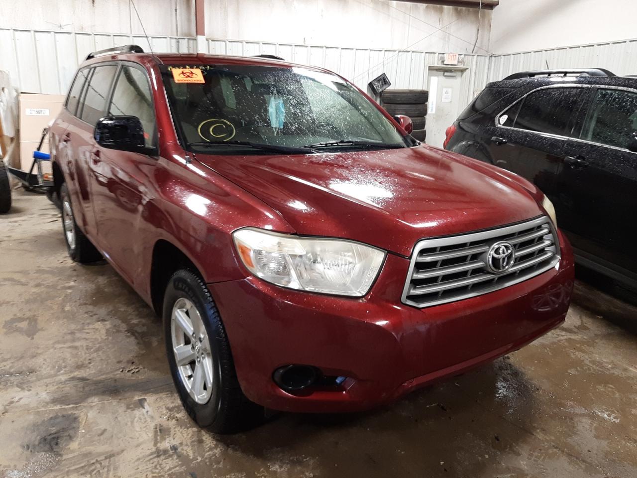 TOYOTA HIGHLANDER 2008 with VIN JTEDS41A282004704 - Photo from auction
