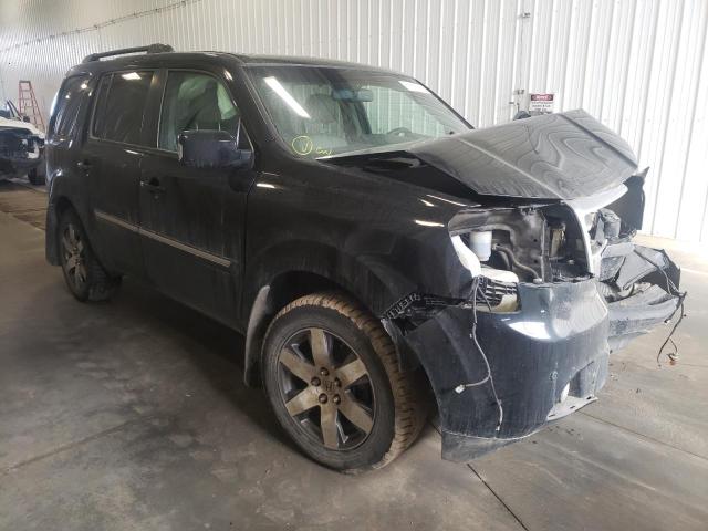 HONDA PILOT TOUR 2015 with VIN 5FNYF4H90FB504814 - Photo from auction