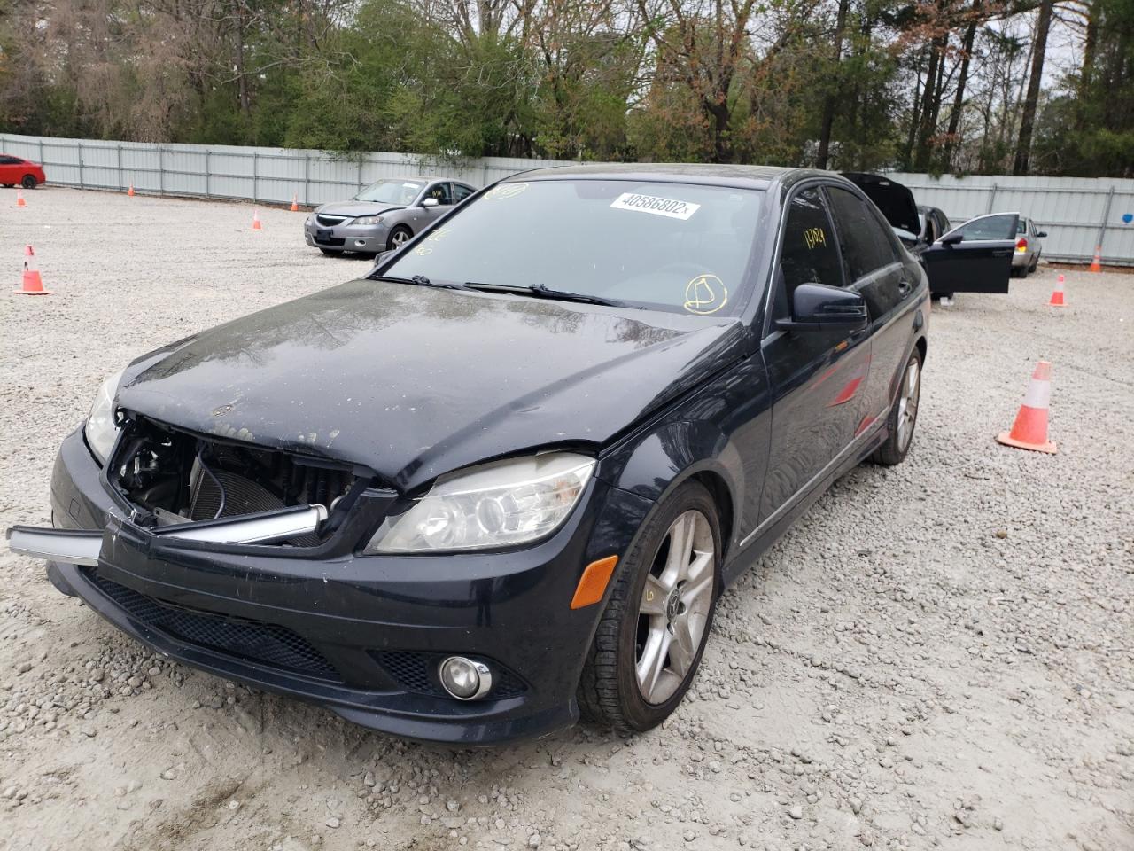 Photo 2 from auction – 2010 MERCEDES-BENZ C 300 4MAT with VIN WDDGF8BB5AR106926