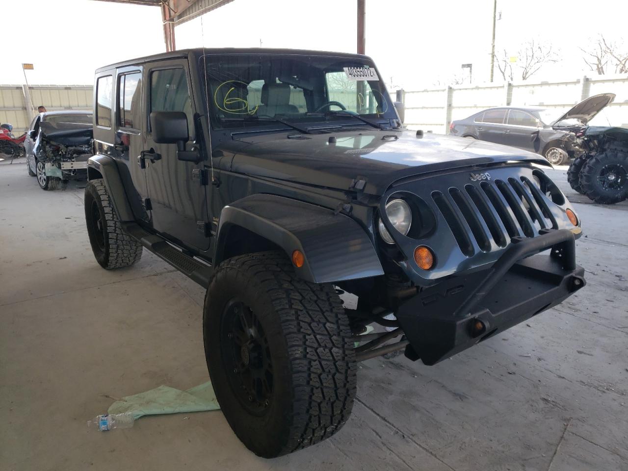 JEEP WRANGLER U 2008 with VIN 1J8GB59128L626458 - Photo from auction