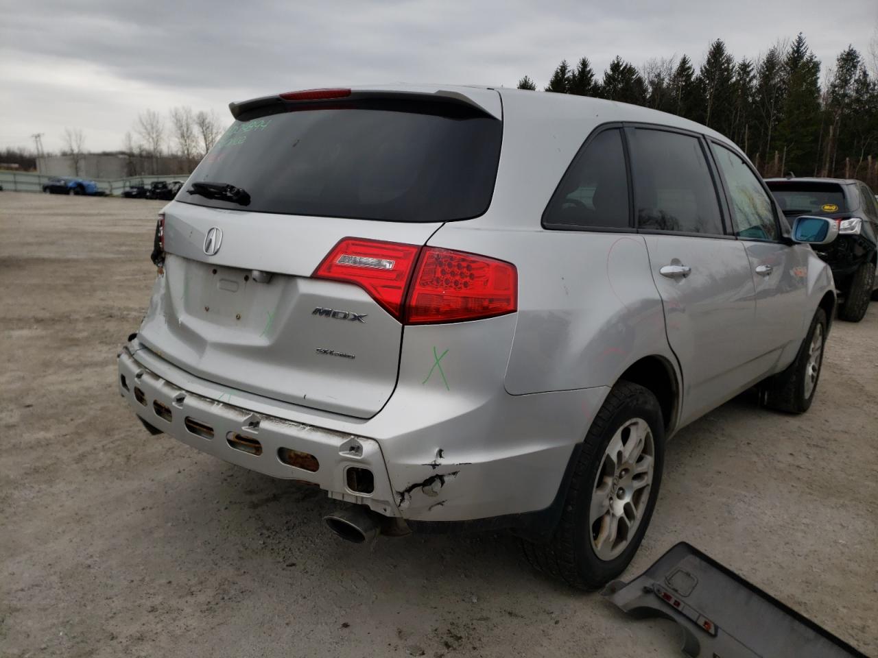 Photo 4 from auction – 2009 ACURA MDX TECHNO with VIN 2HNYD28699H002795