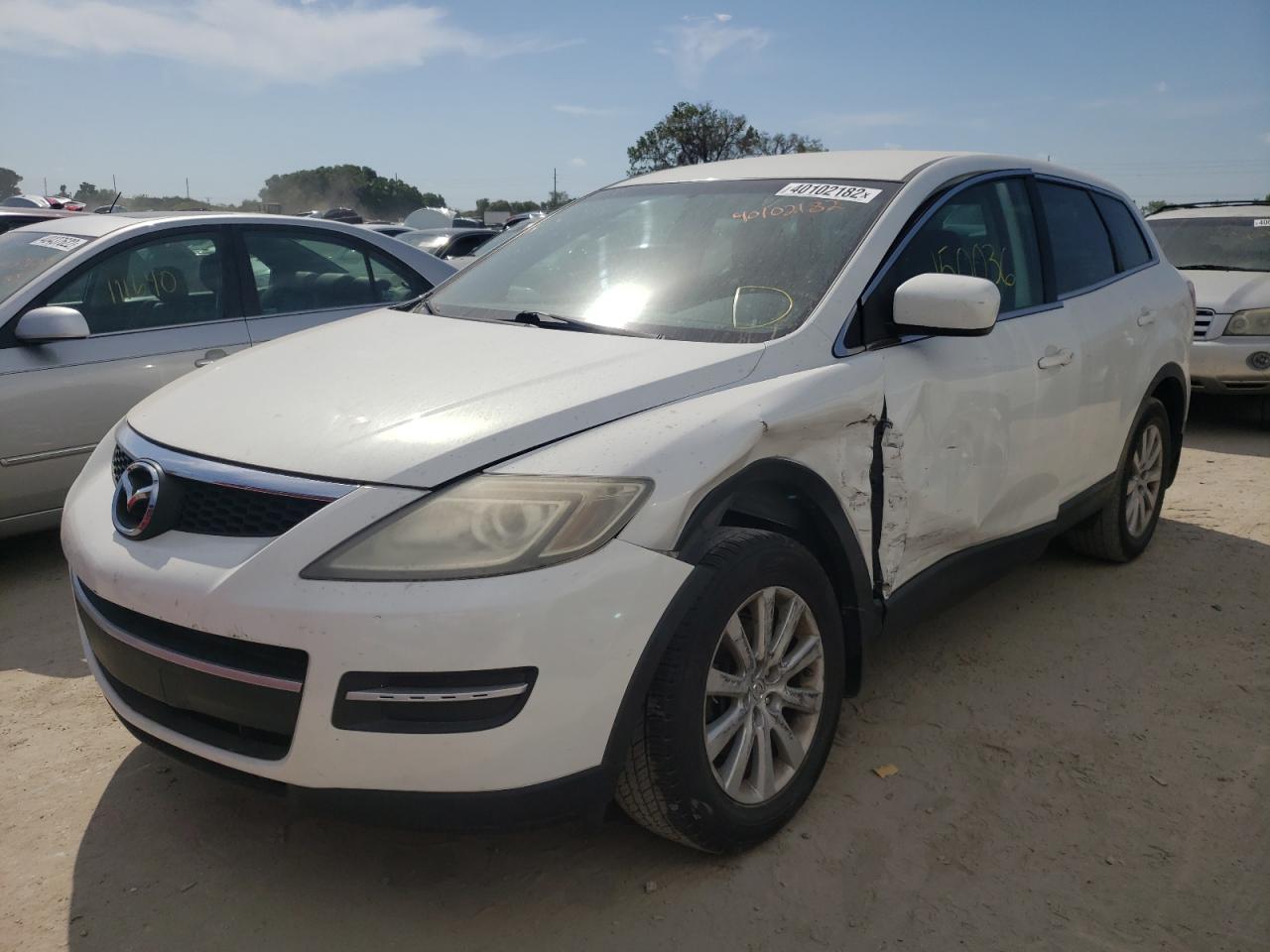 Photo 2 from auction – 2007 MAZDA CX-9 with VIN JM3TB28Y770109635