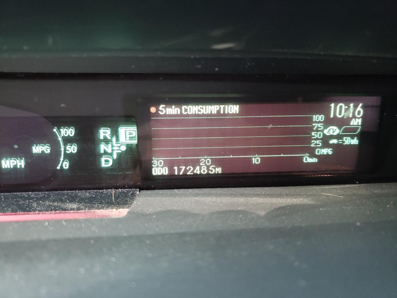Photo 8 from auction – 2013 TOYOTA PRIUS with VIN JTDKN3DU3D5549435