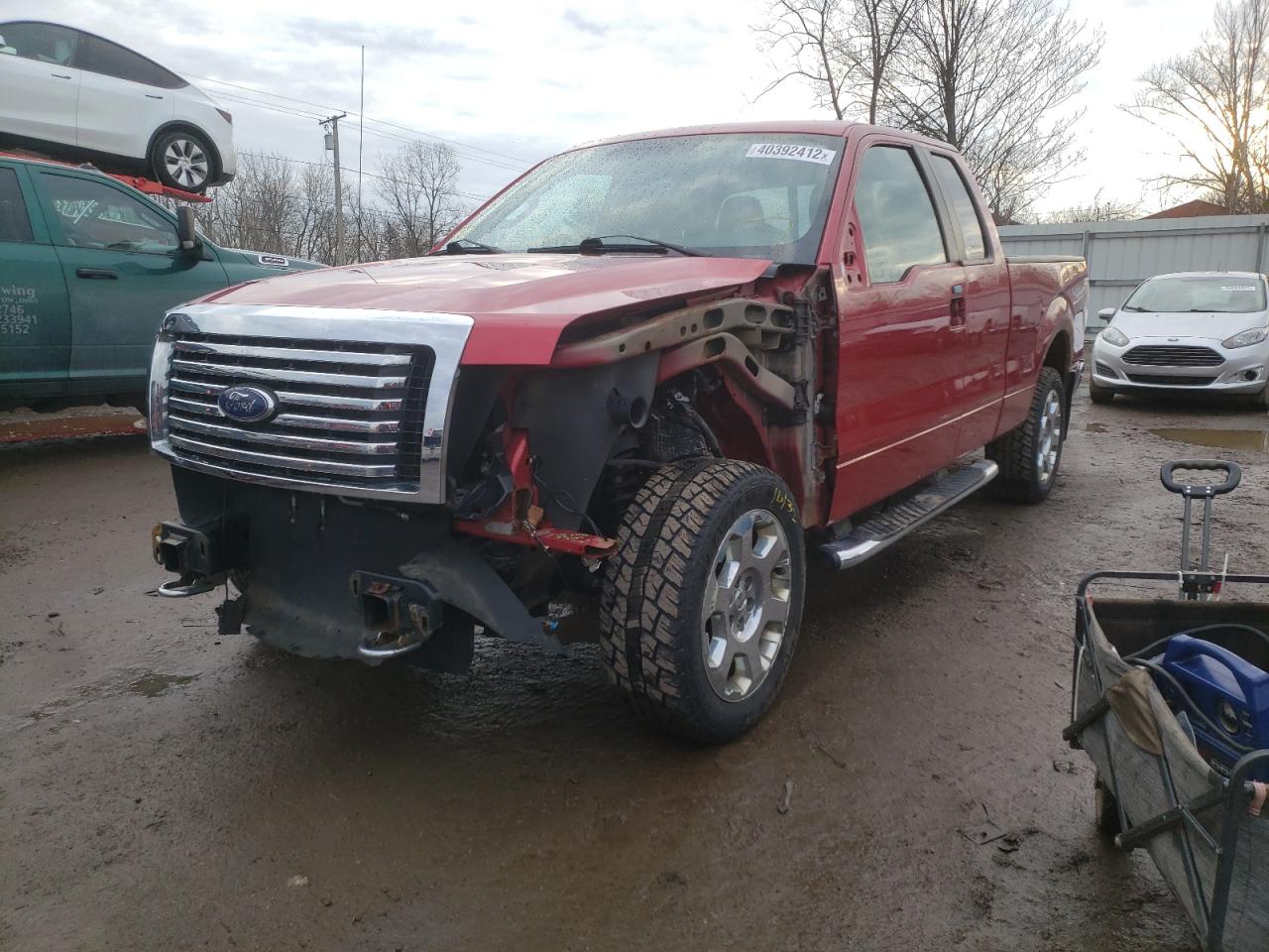 Photo 2 from auction – 2010 FORD F150 SUPER with VIN 1FTFX1EV8AFB38867