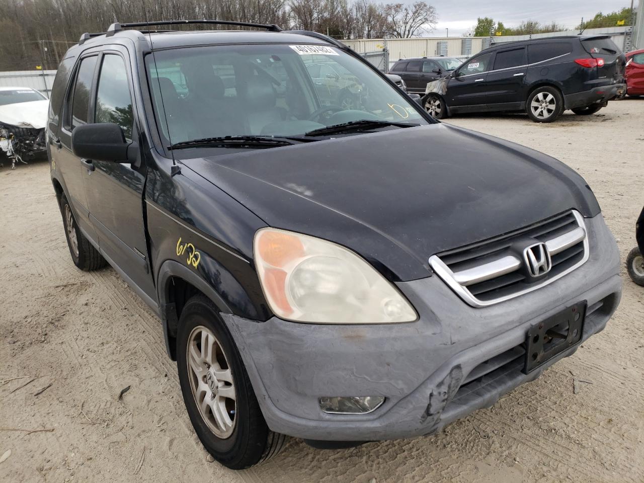 HONDA CR-V EX 2004 with VIN SHSRD78874U225014 - Photo from auction