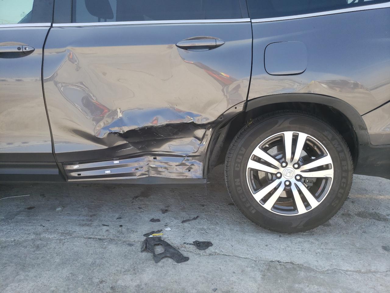 Photo 9 from auction – 2017 HONDA PILOT EX with VIN 5FNYF5H32HB023385