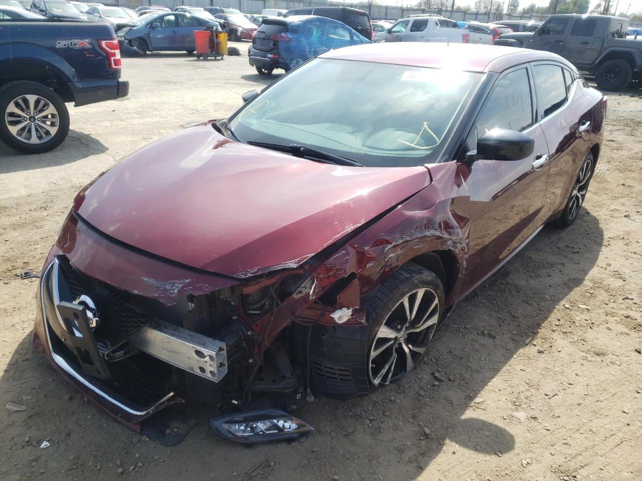 Photo 2 from auction – 2018 NISSAN MAXIMA 3.5 with VIN 1N4AA6AP3JC402830